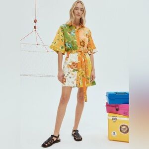 NWOT Alemais linen dress US size 2